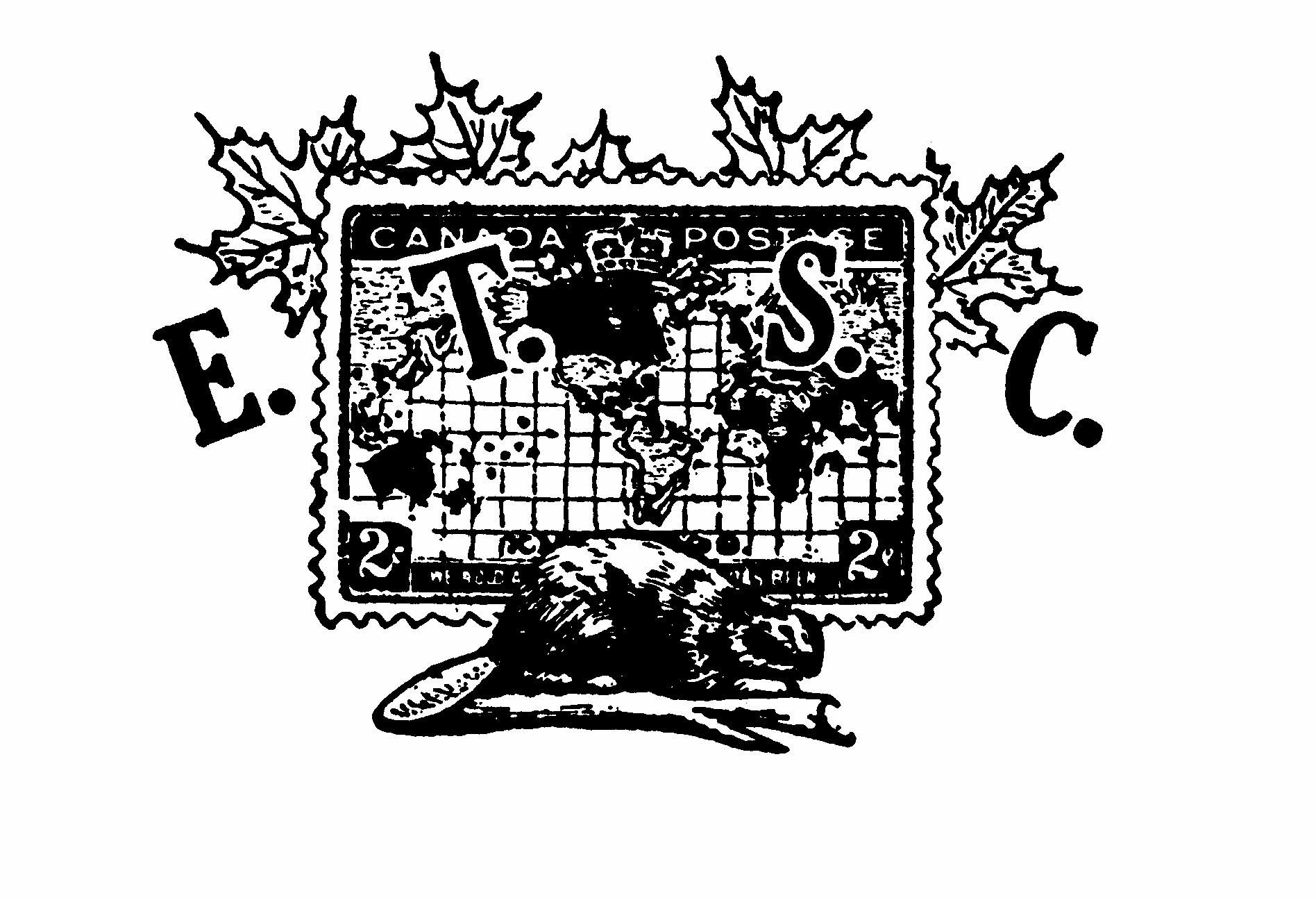 Our logo - Beaver on 1898 Xmas stamp